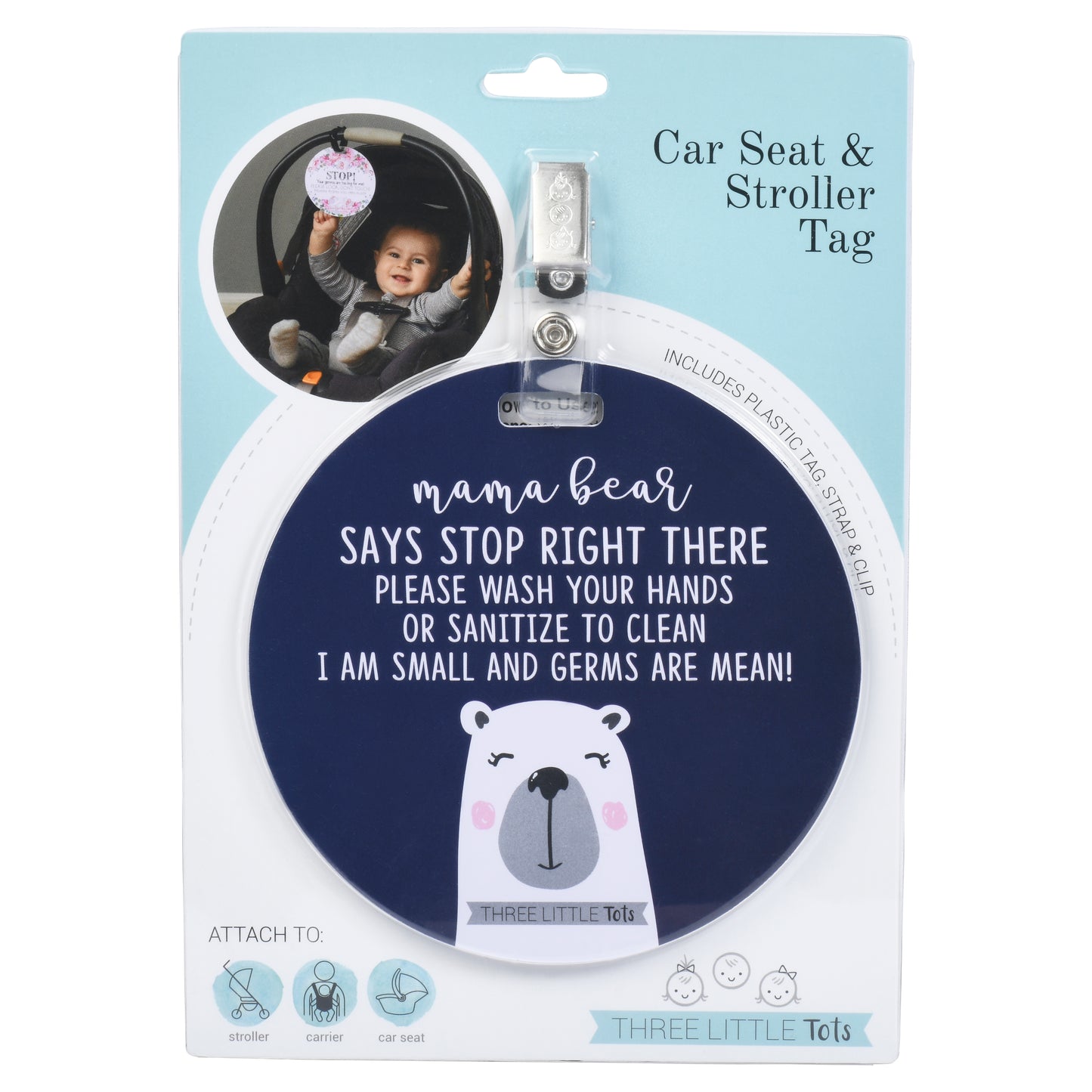 Mama Bear No Touching Tag
