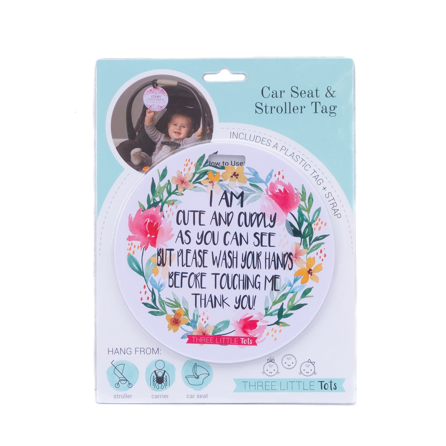 Cute No Touching Tag