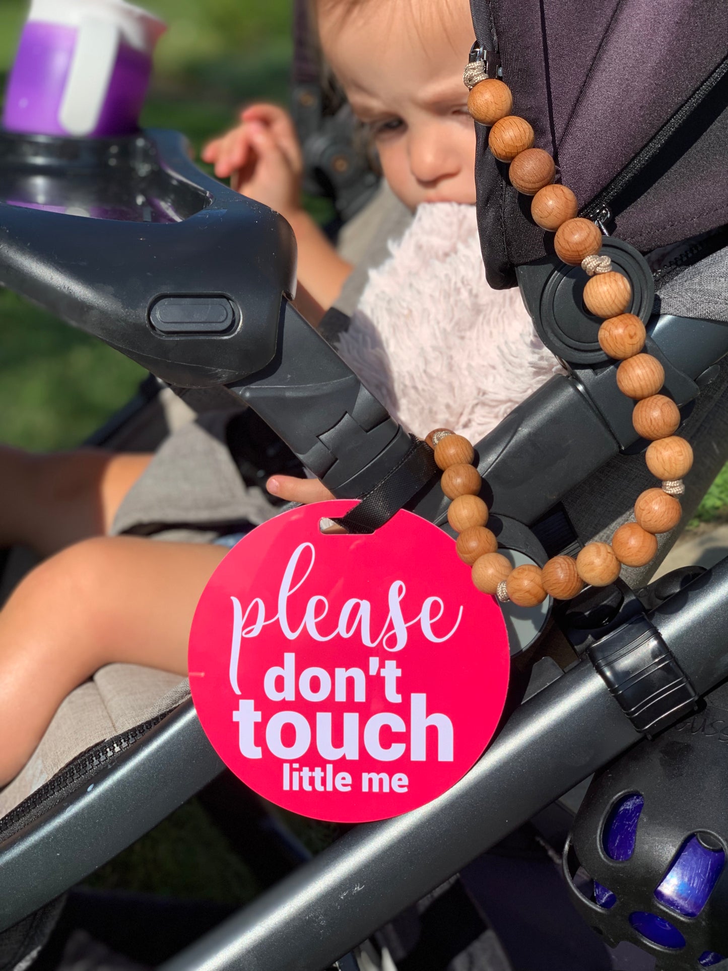 Pink Please Don't Touch Little Me
