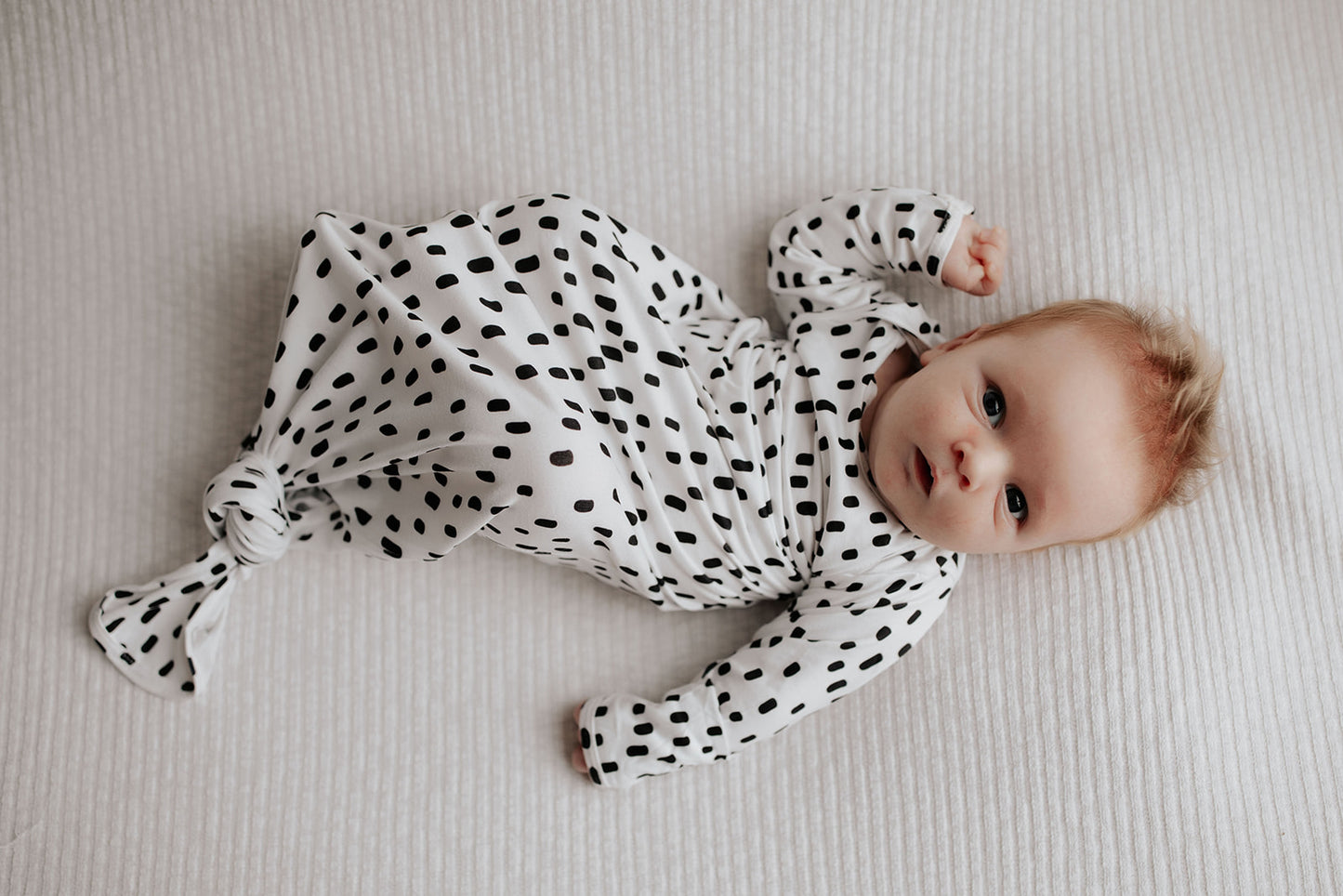 Dot Knotted Gown