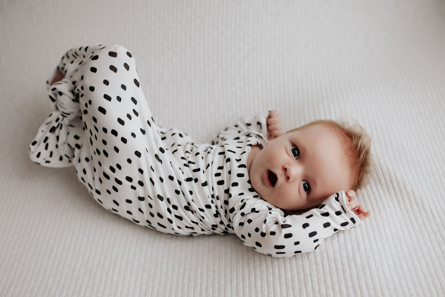 Dot Knotted Gown