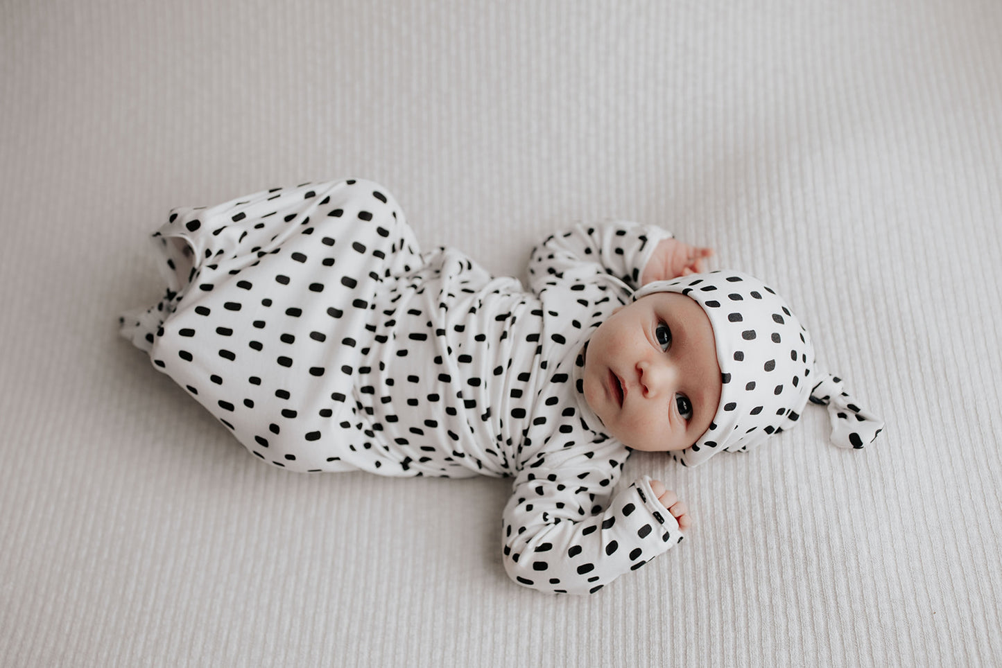 Dot Knotted Gown