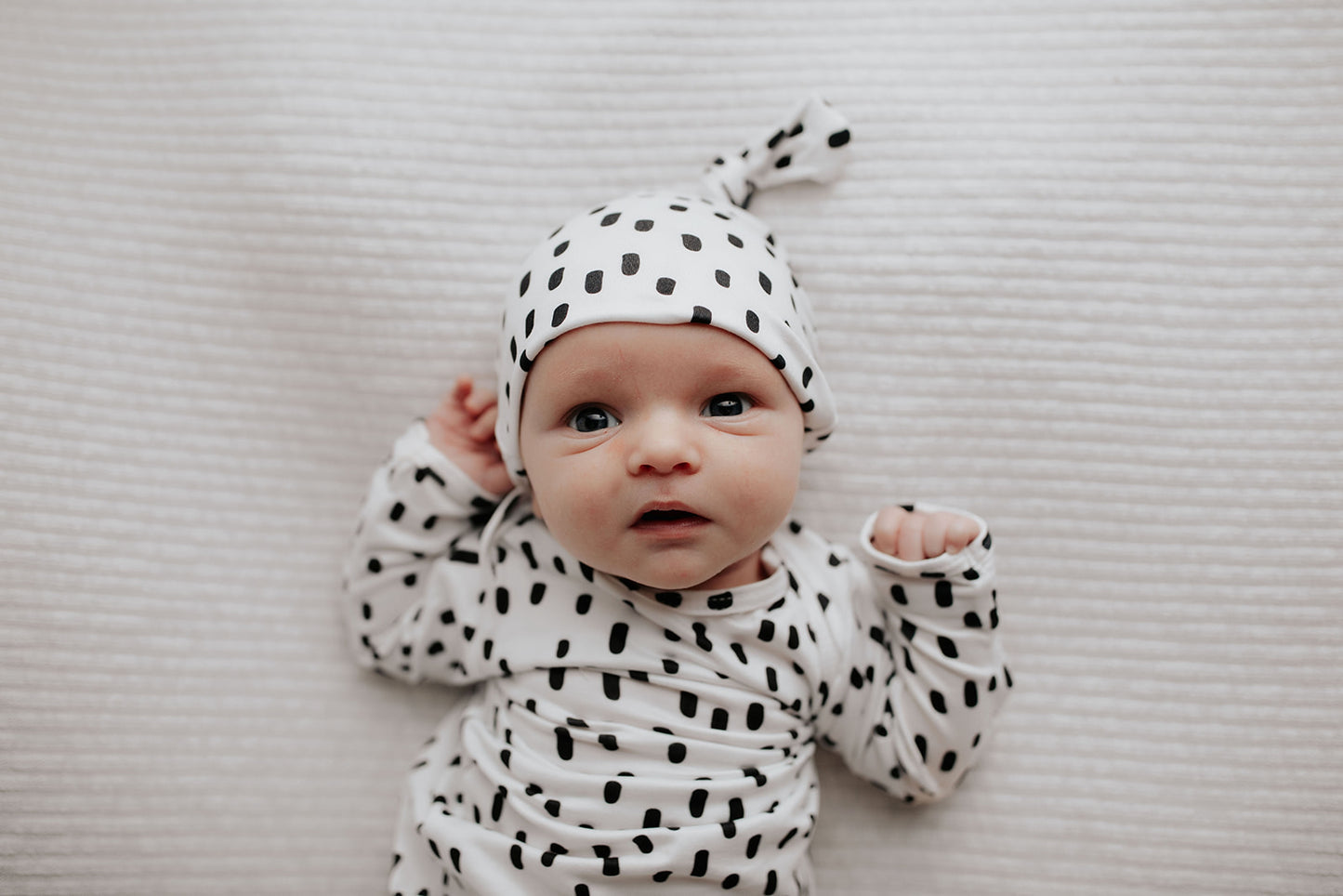 Dot Knotted Gown
