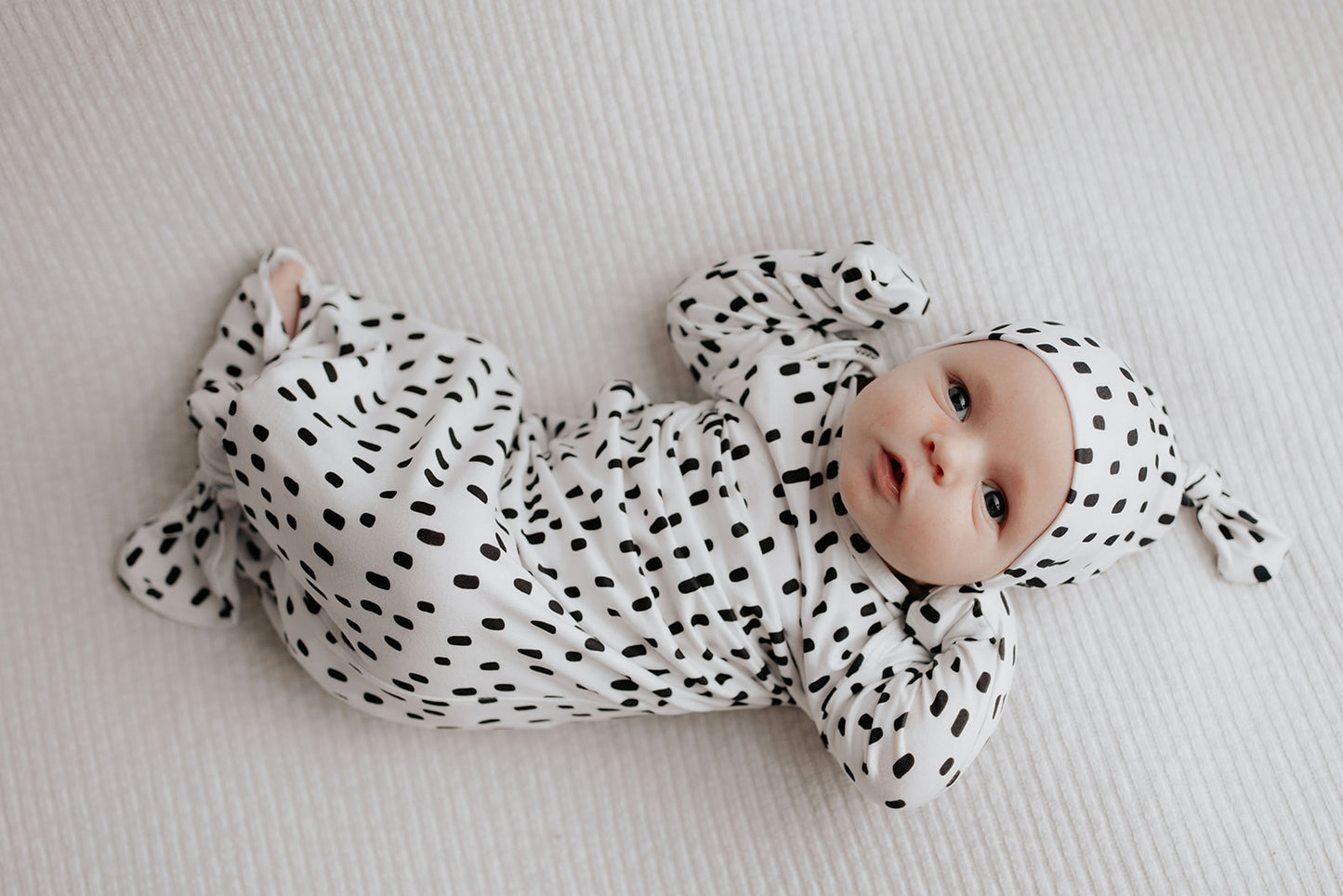 Dot Knotted Gown