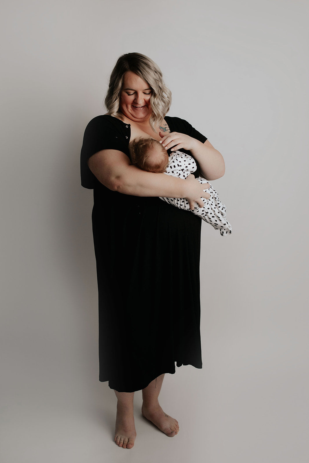 Dot Knotted Gown