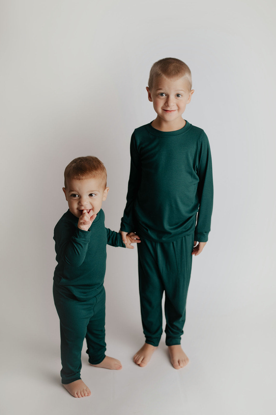 Ribbed Forest Green Jammies