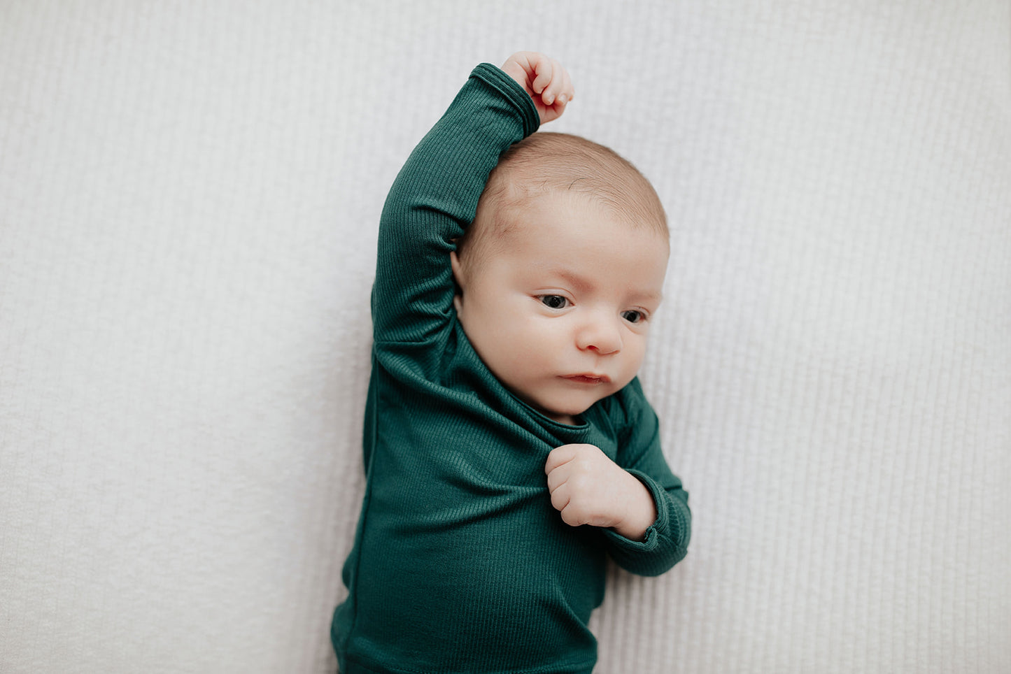 Ribbed Forest Green Jammies