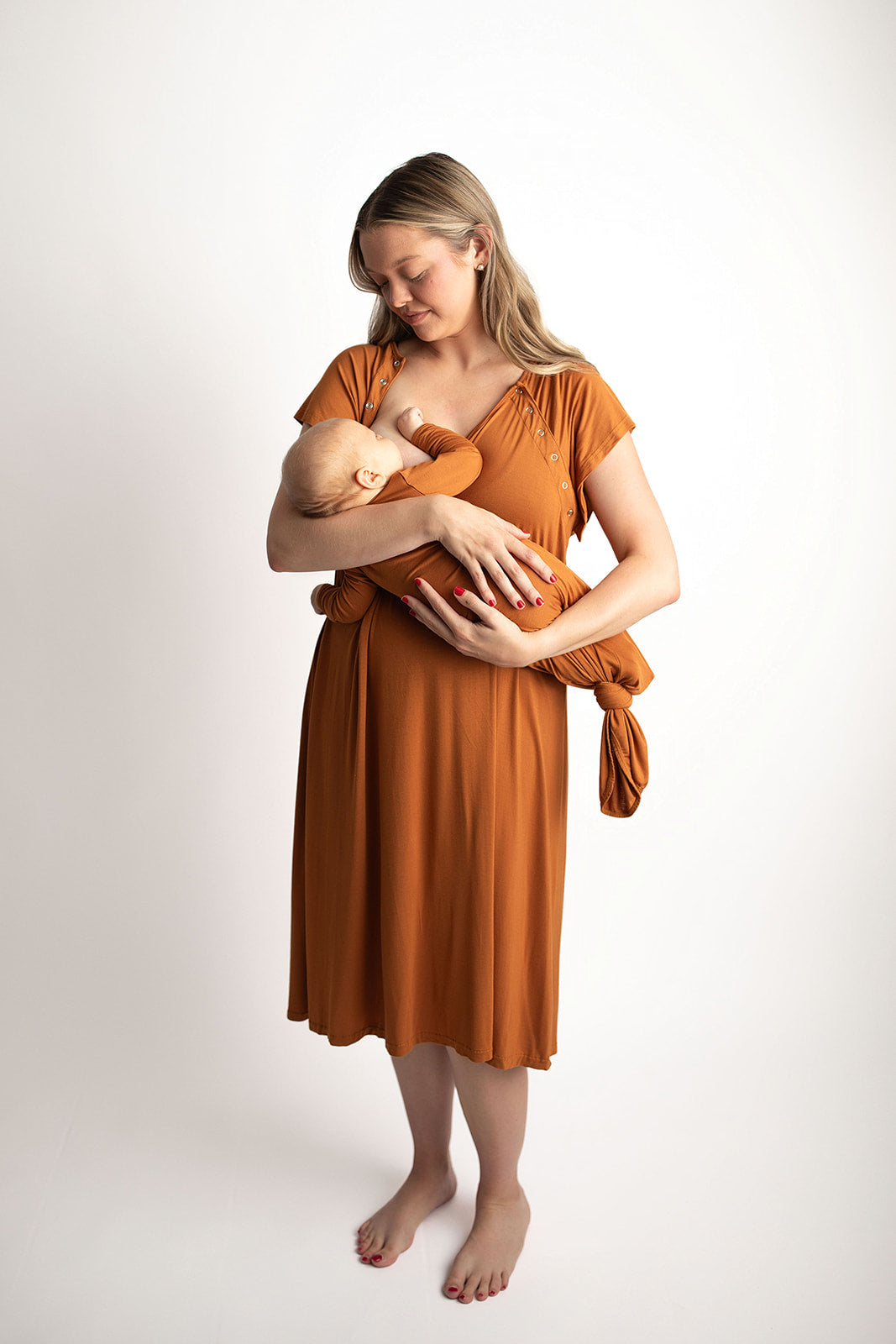 Saddle Knotted Gown
