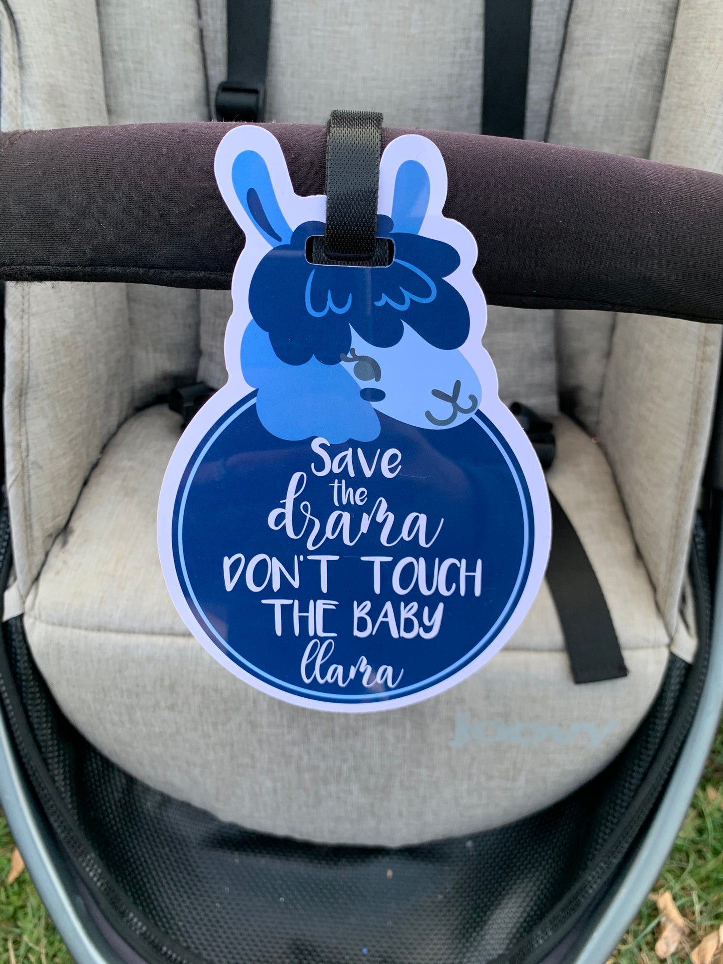 Blue Llama Tag