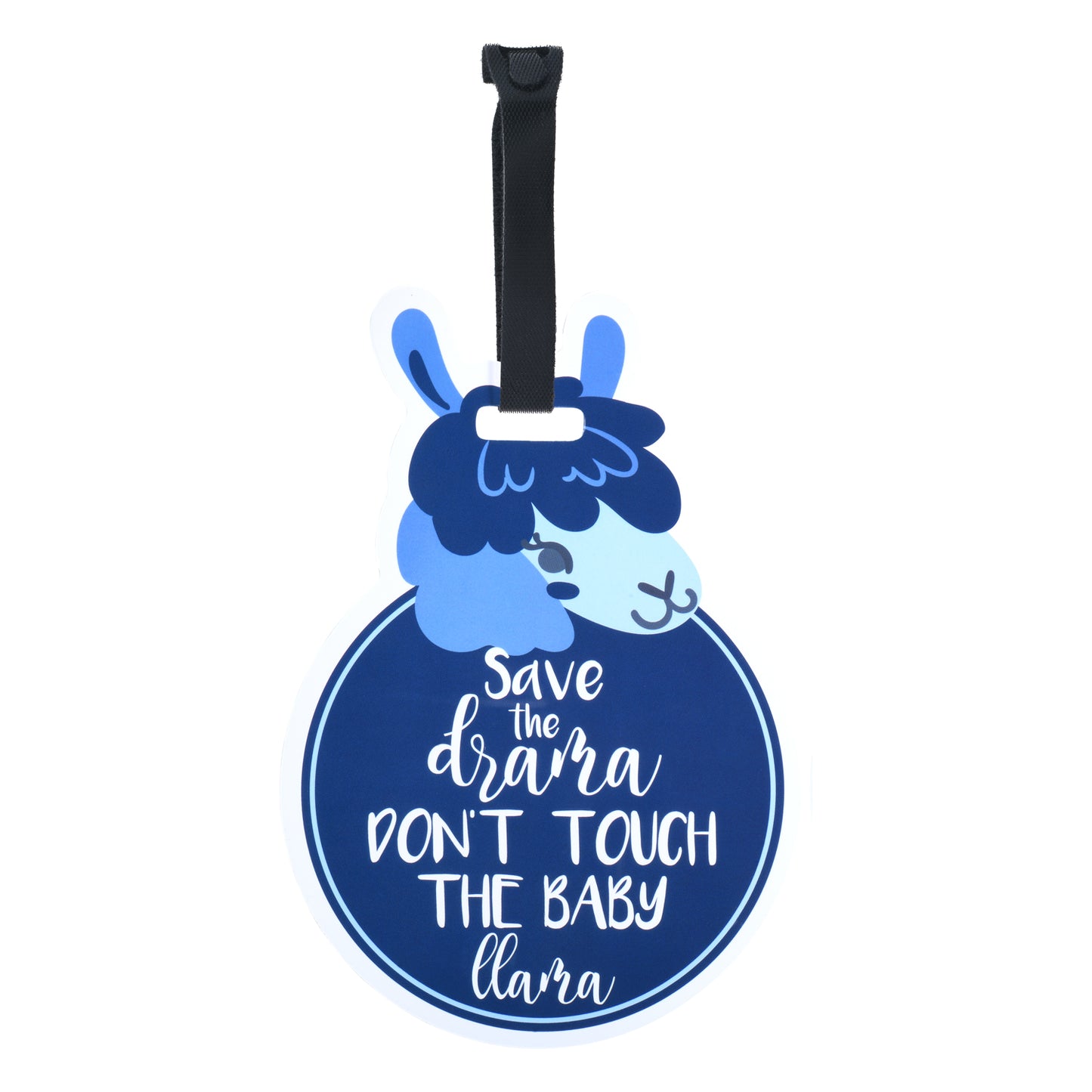 Blue Llama Tag