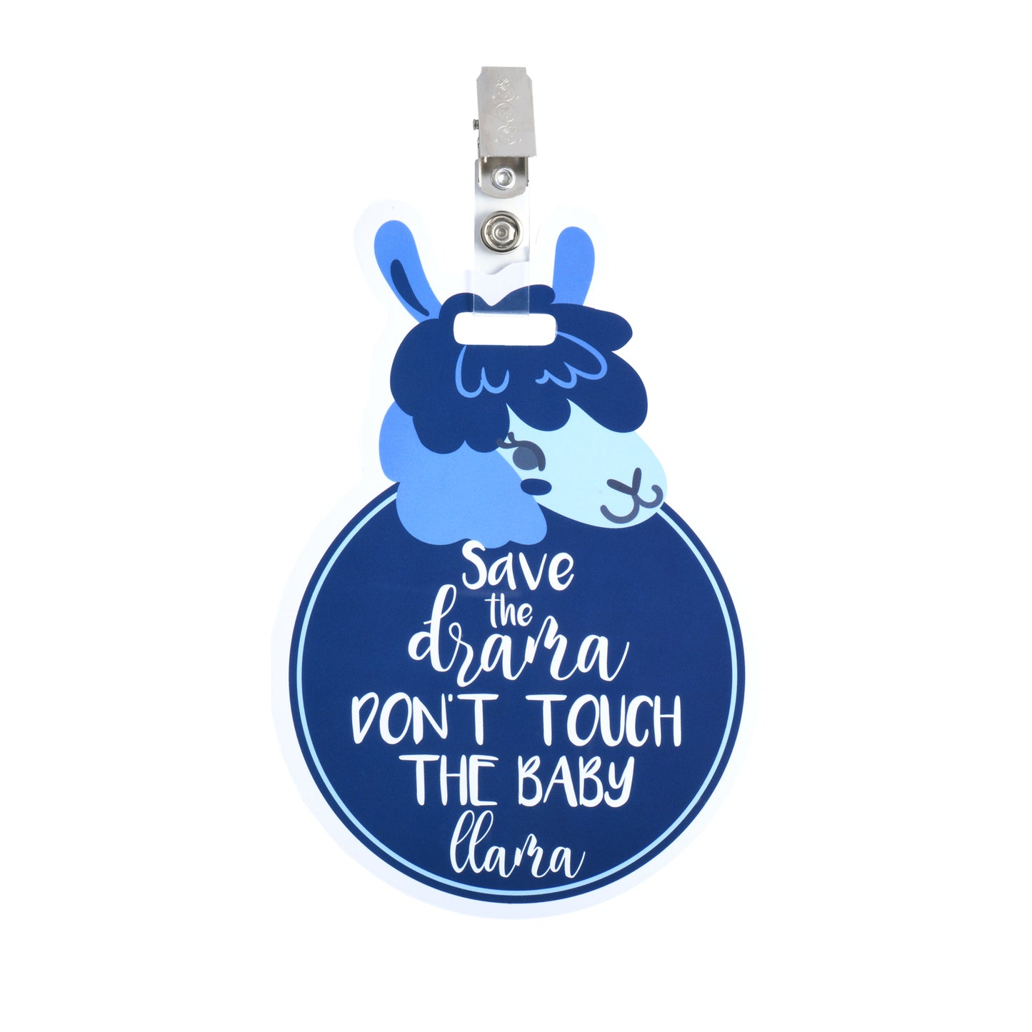Blue Llama Tag