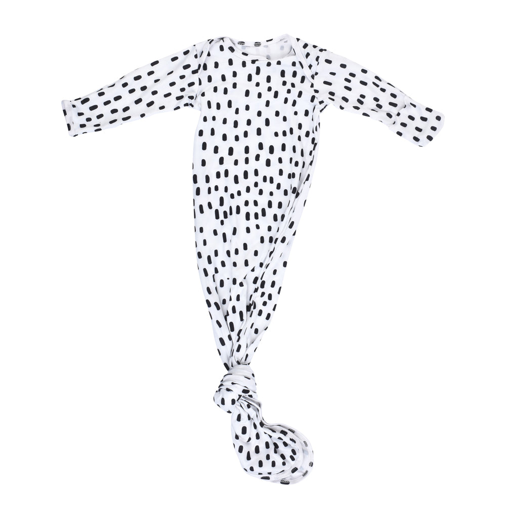 Dot Knotted Gown