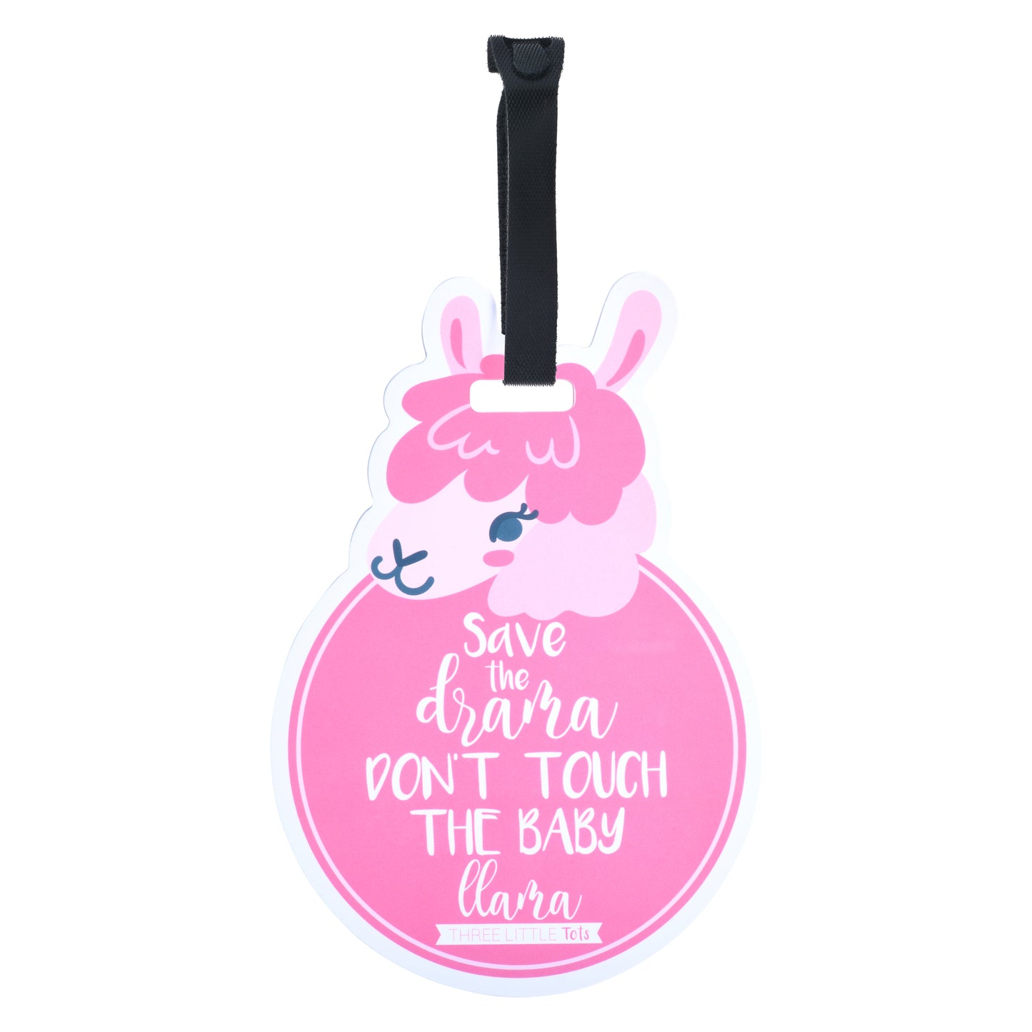 Pink Llama Tag