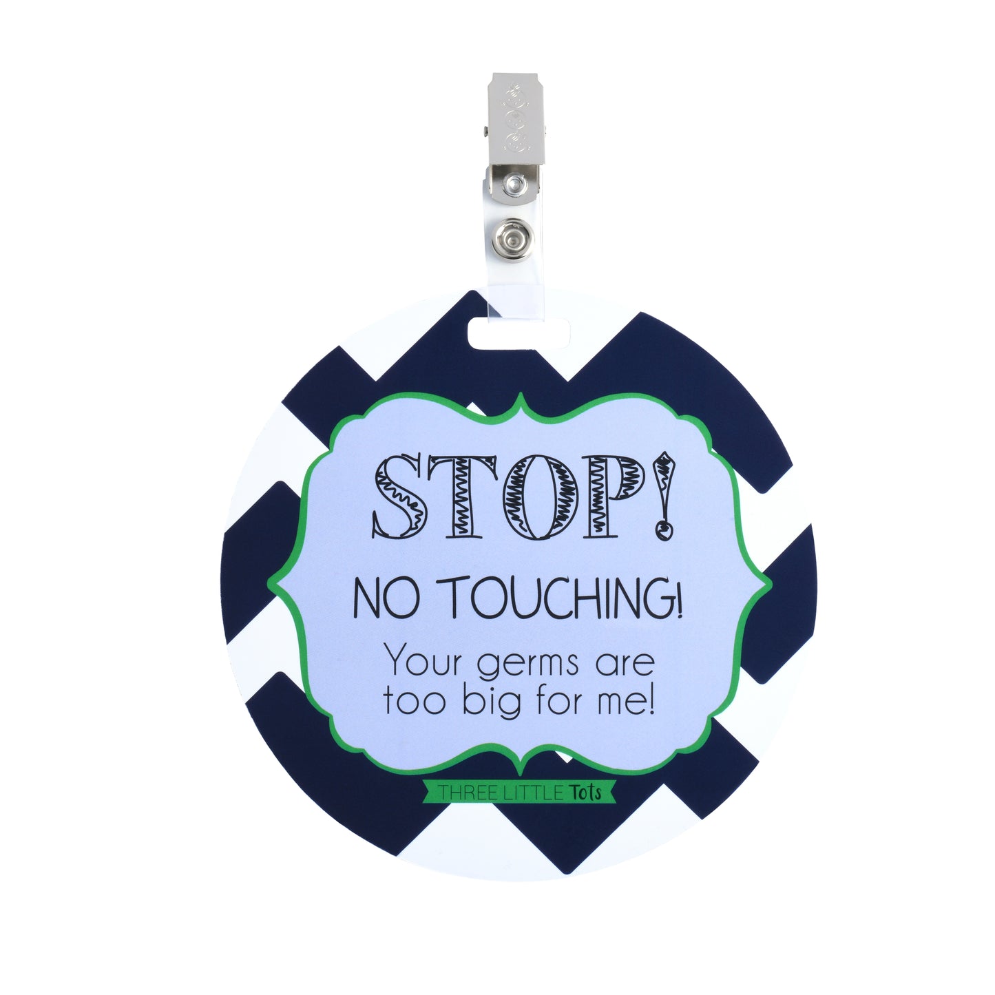 Stop No Touching Boy Tag