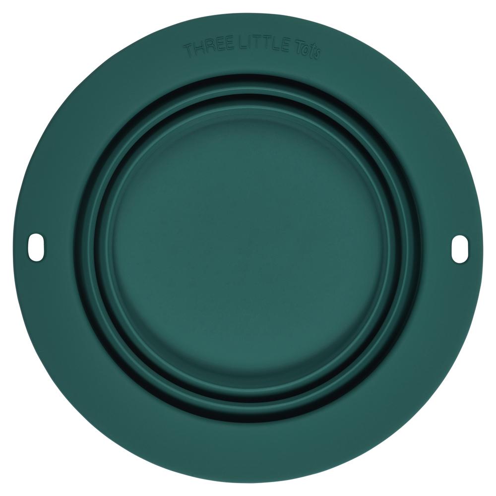 Forrest Green Collapsible Bowl for Travel or Home