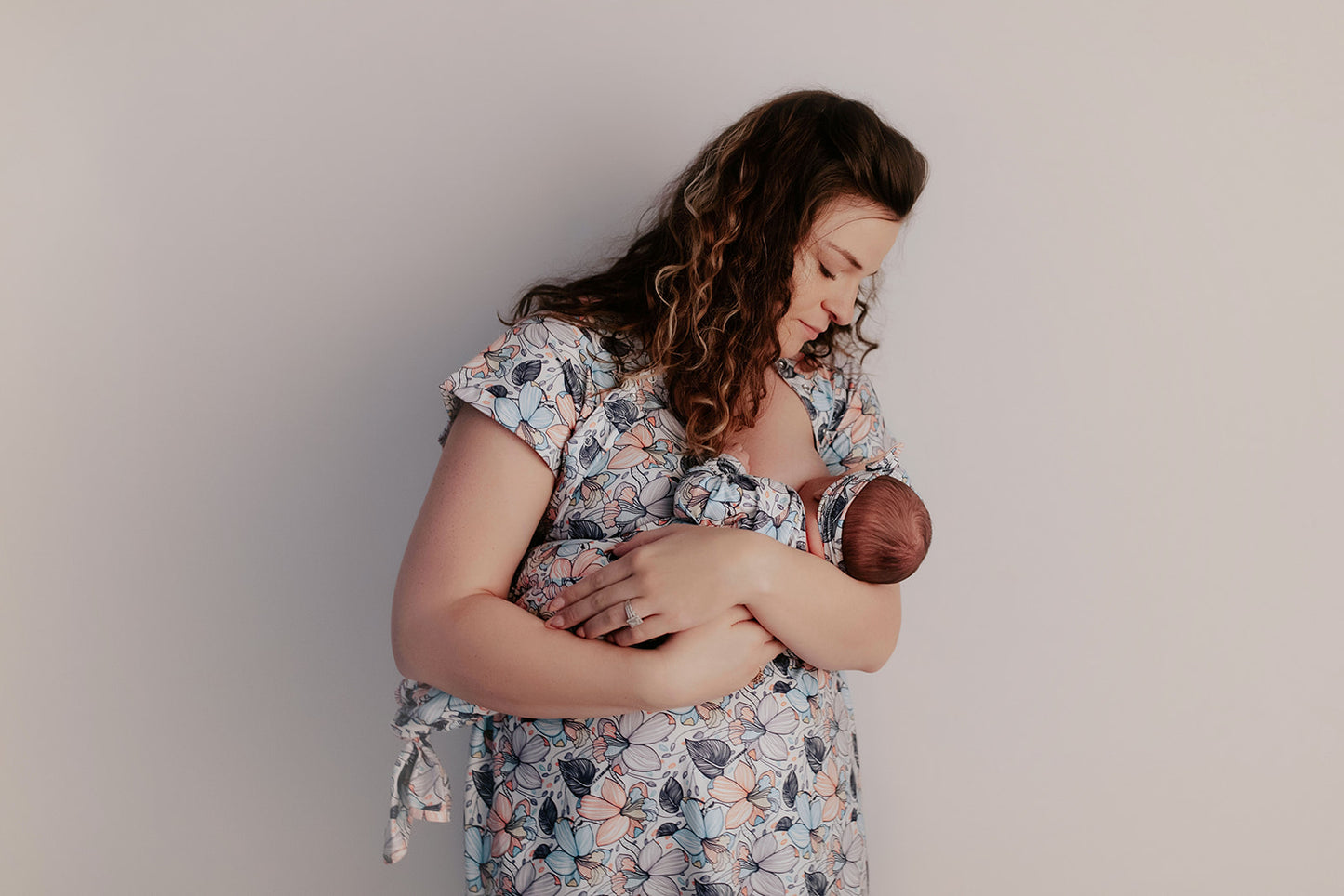 Flower Bloom Labor & Delivery Gown
