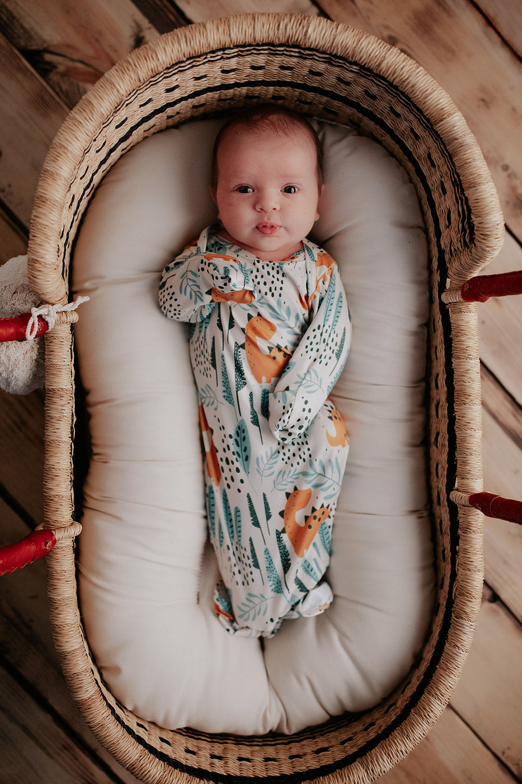 Dinosaur Knotted Gown