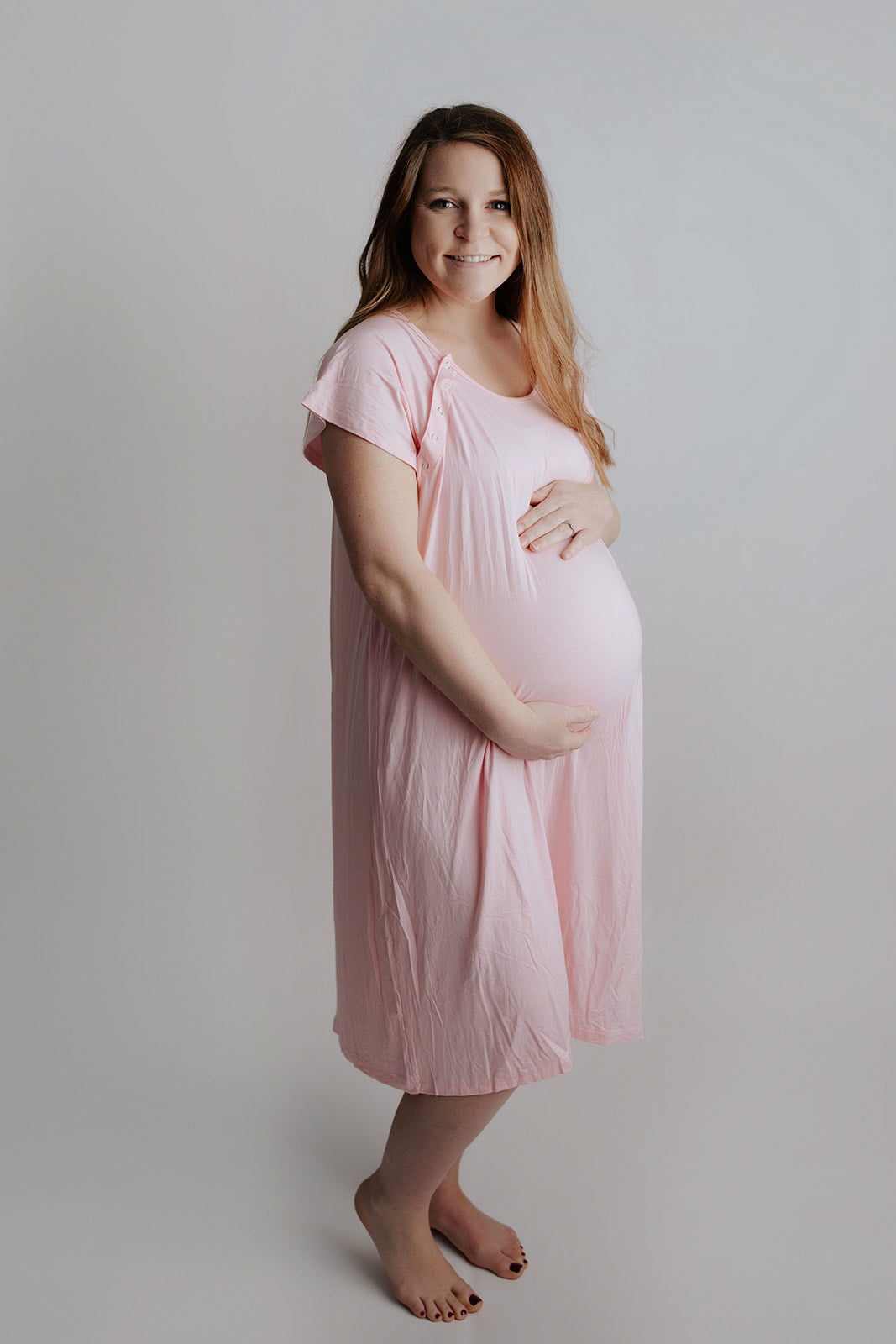 Light Pink Labor & Delivery Gown