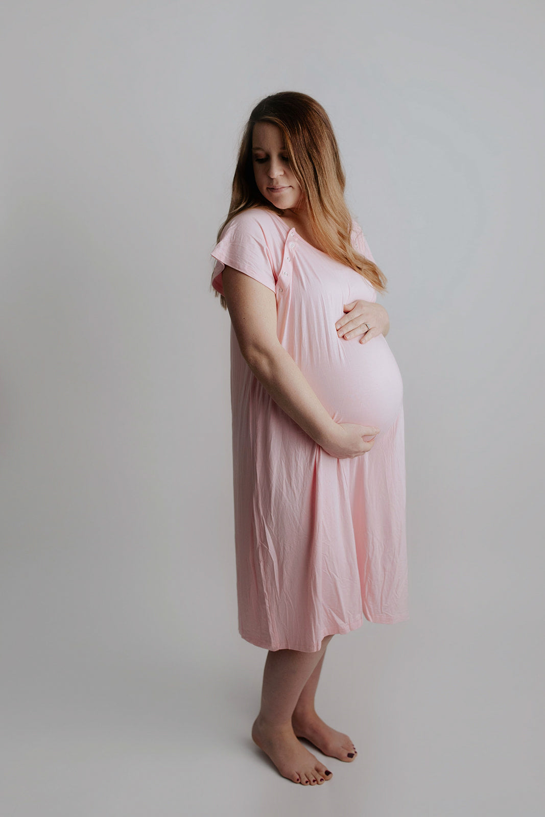 Light Pink Labor & Delivery Gown