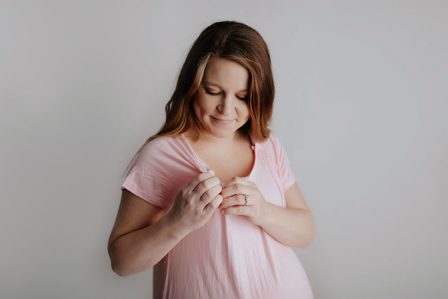 Light Pink Labor & Delivery Gown