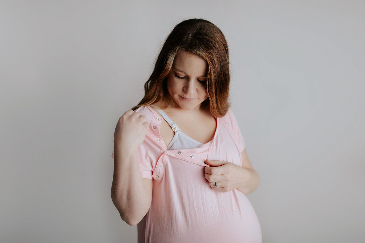 Light Pink Labor & Delivery Gown