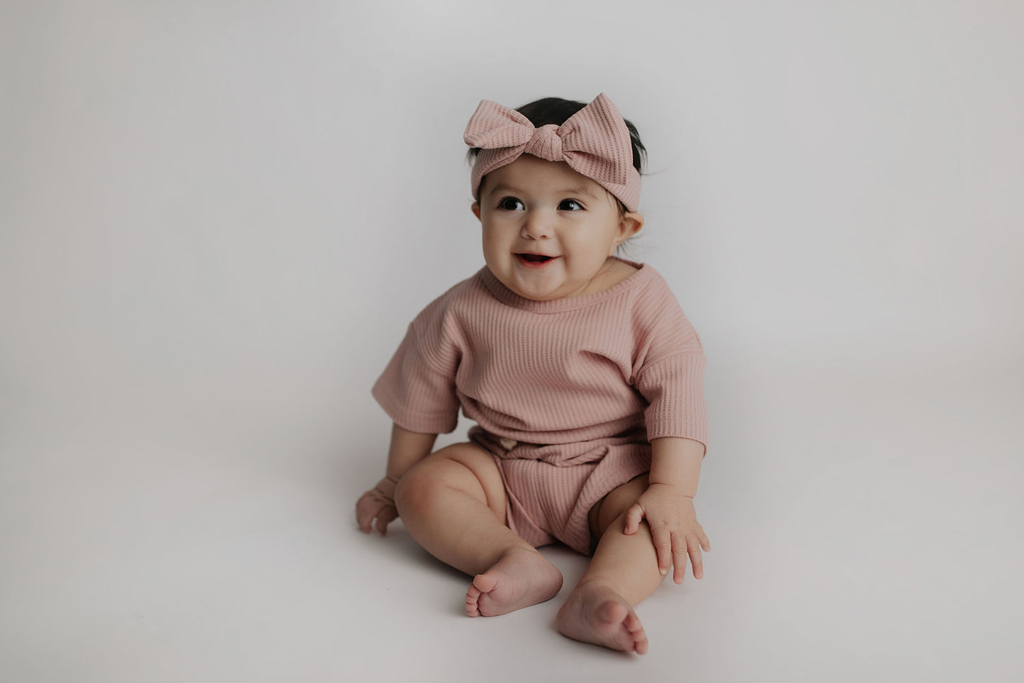 Rose Waffle Headband