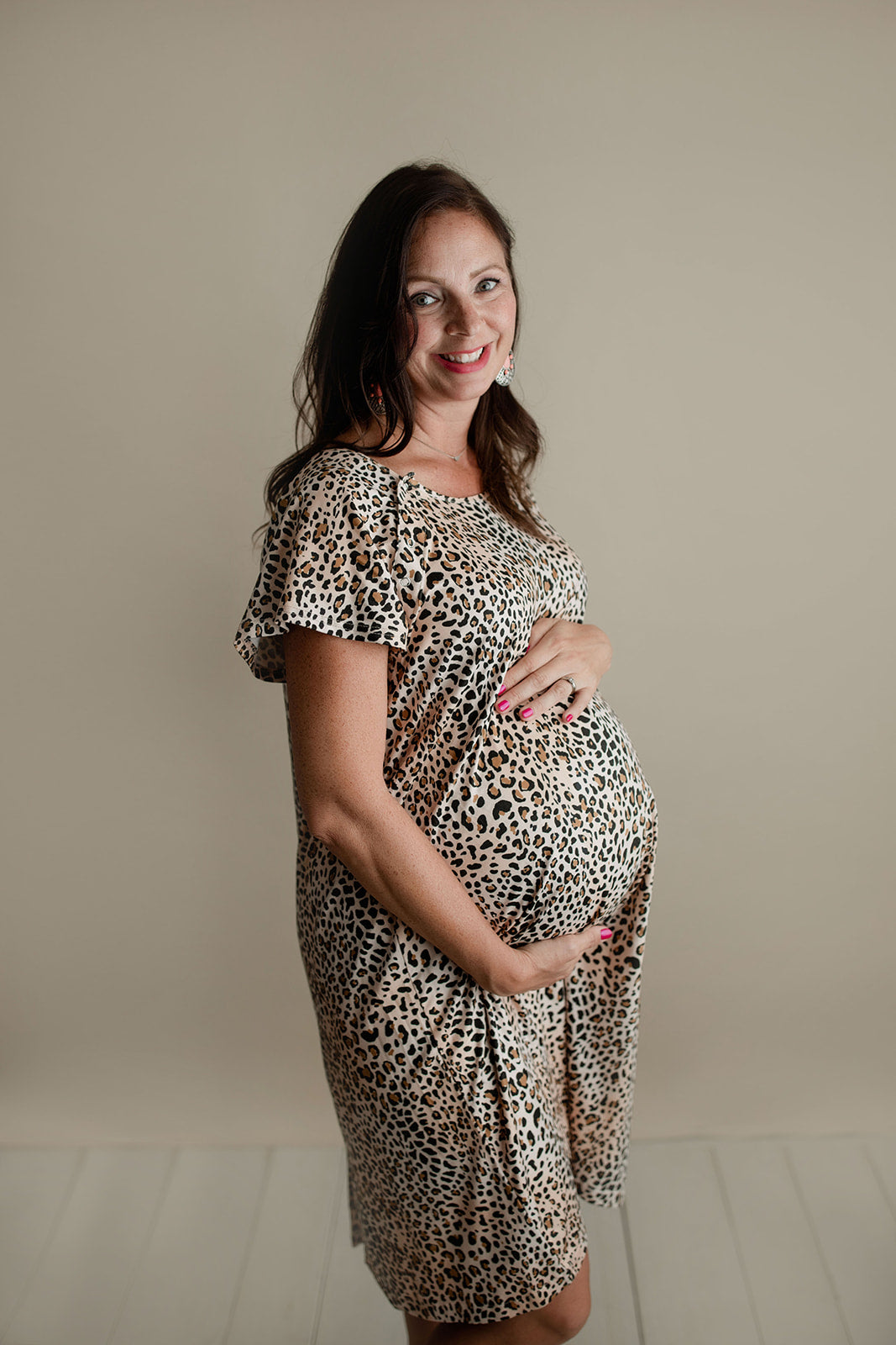 Leopard Labor & Delivery Gown