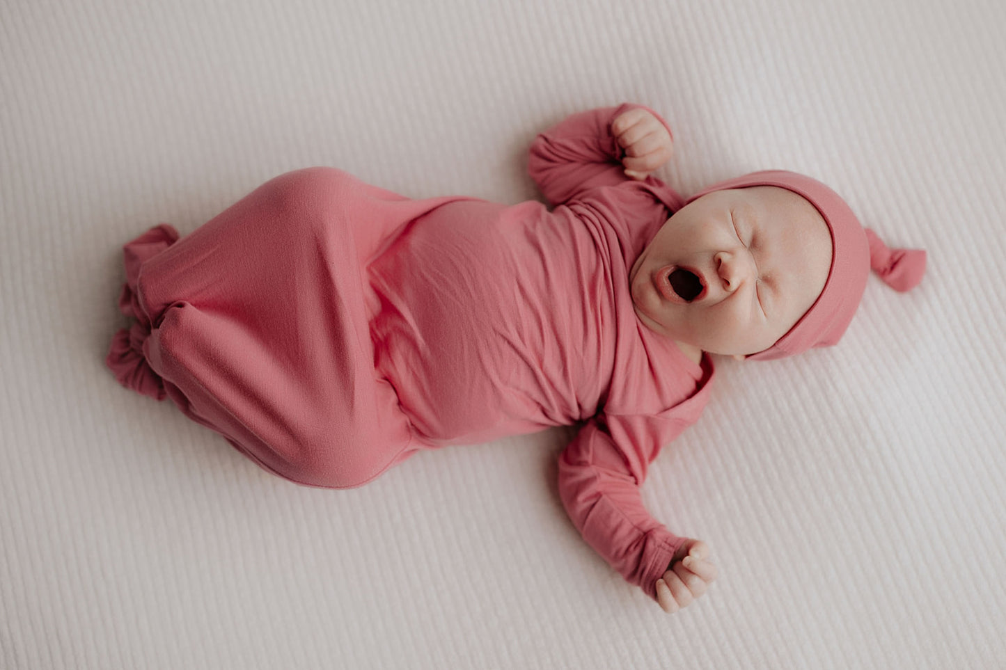 Rose Knotted Baby Gown