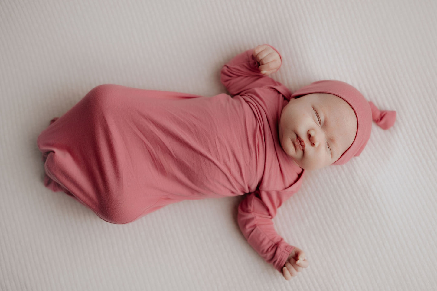 Rose Knotted Baby Gown