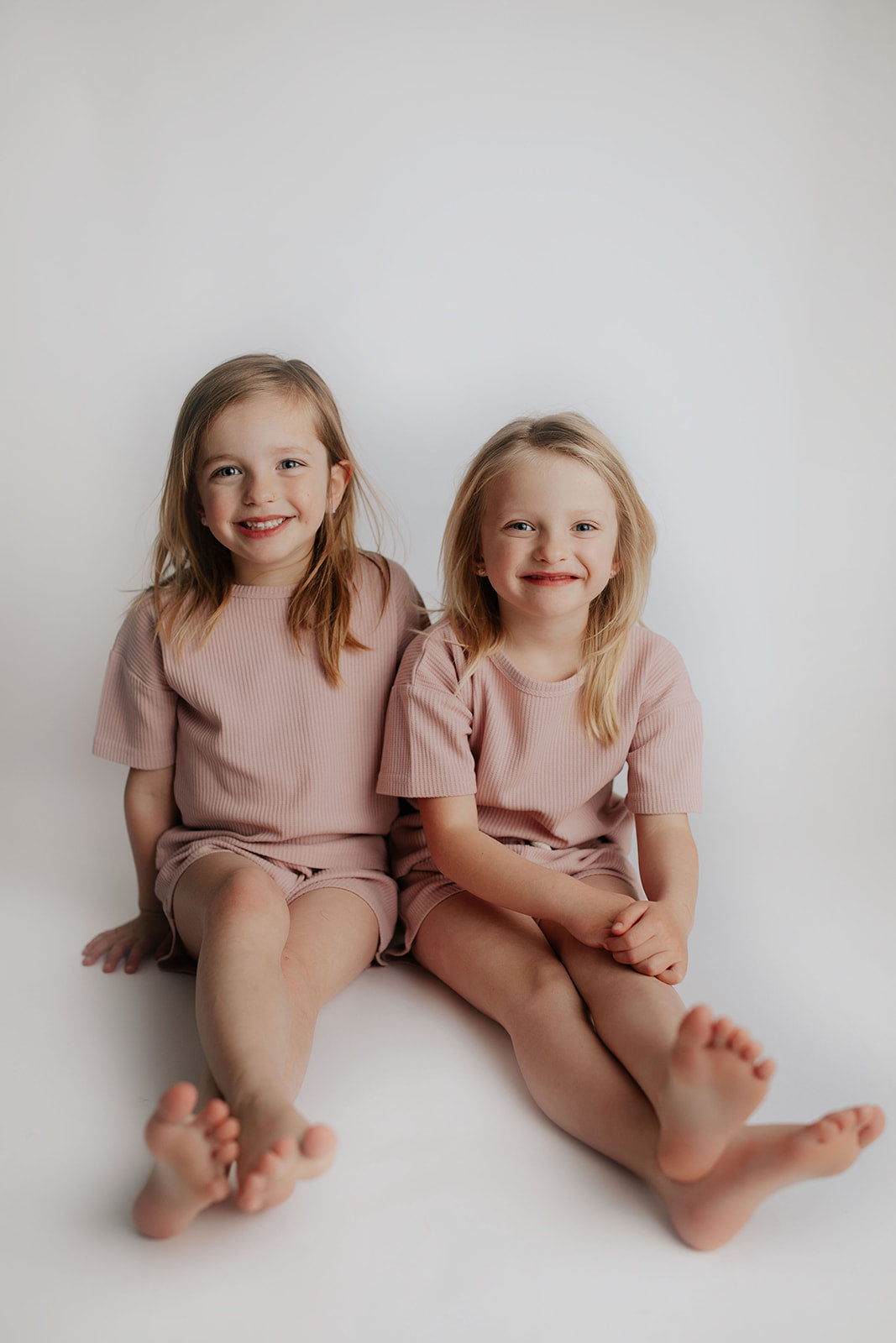 Rose Summer Waffle Top & Bottom Set
