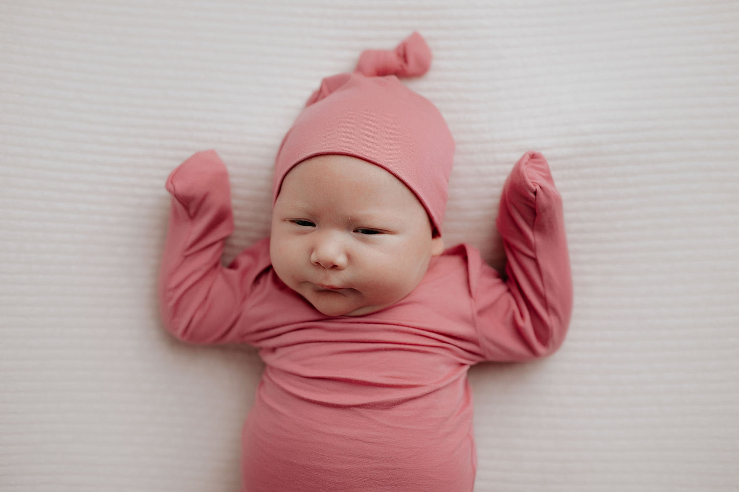 Rose Knotted Baby Gown