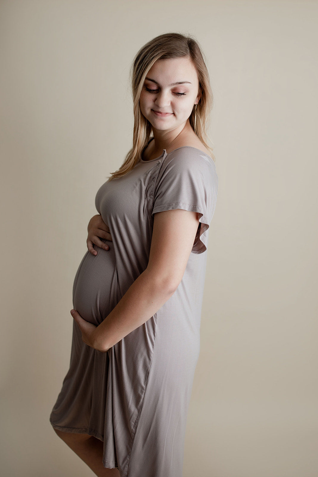Harbor Mist Labor and Delivery/ Nursing Gown