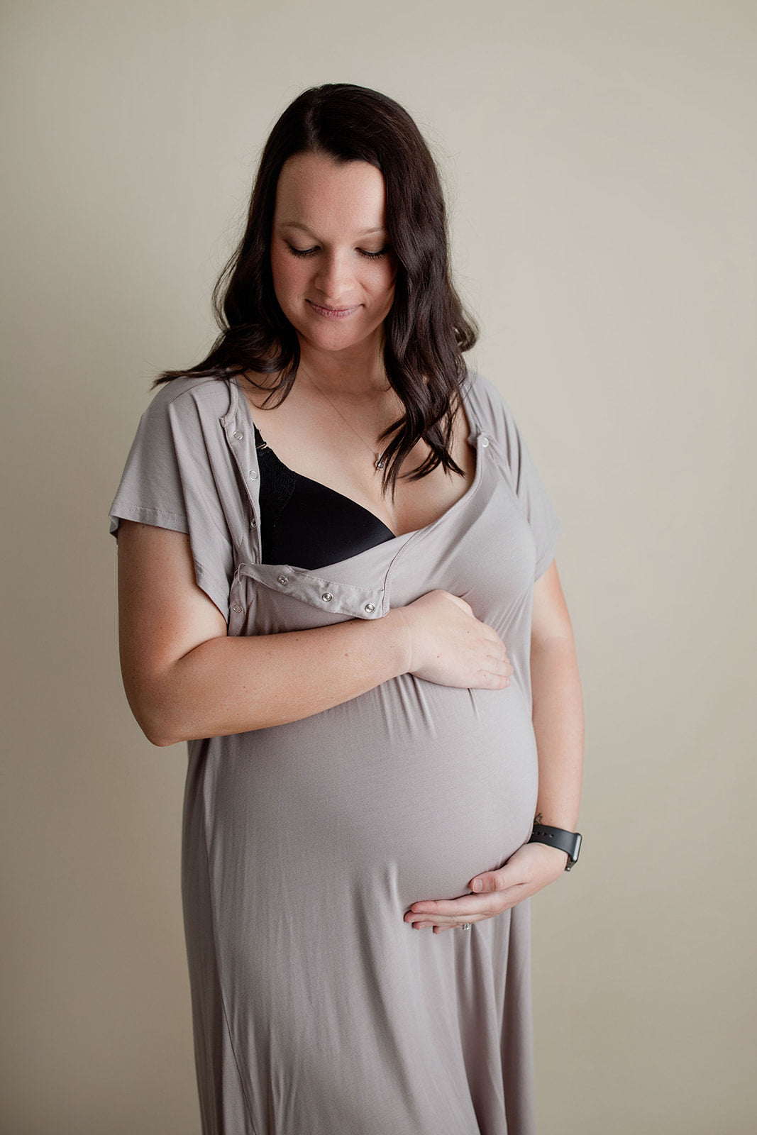 Harbor Mist Labor and Delivery/ Nursing Gown