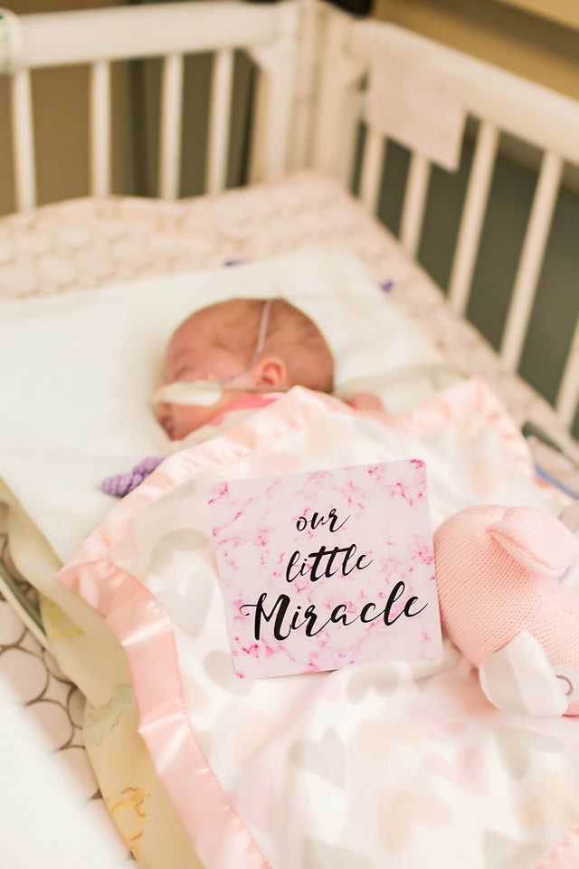 gifts for a premature baby while they are in the NICU Milestones