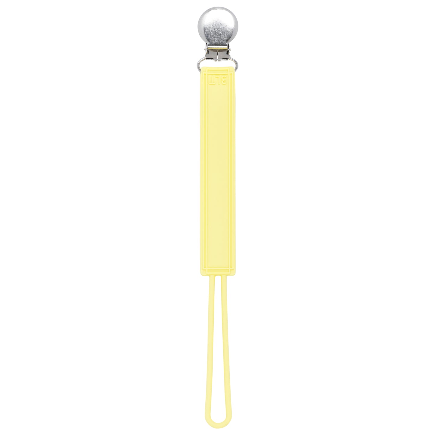 Classic Baby Yellow Silicone Pacifier Clip