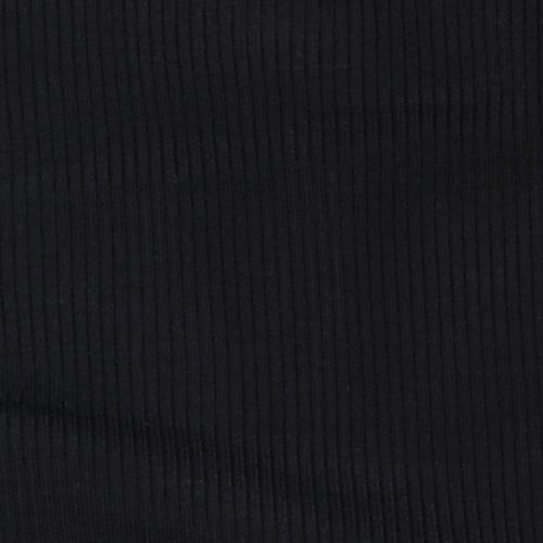 Ribbed Black Labor and Delivery/ Nursing Gown