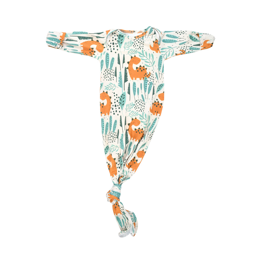 Dinosaur Knotted Gown