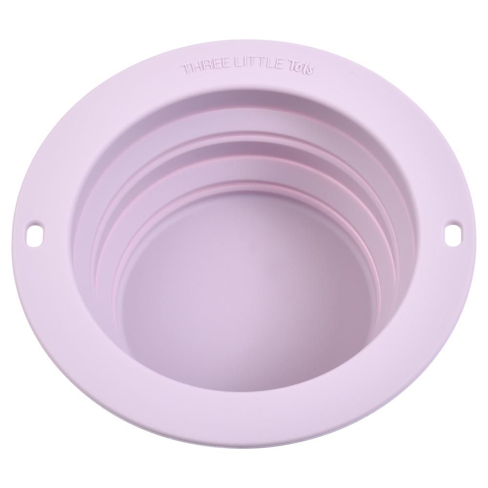 Lilac Collapsible Bowl for Travel or Home