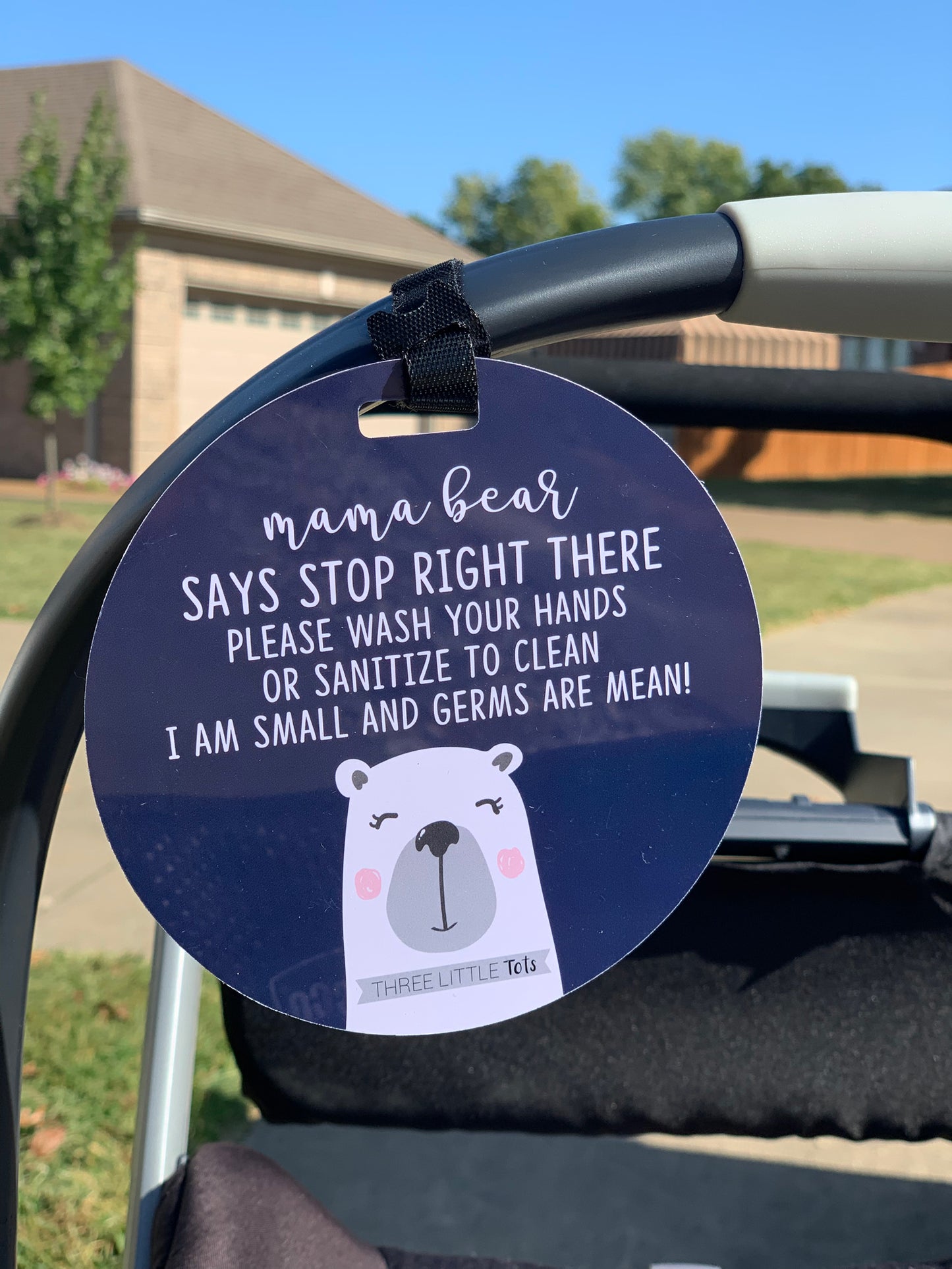Mama Bear No Touching Tag