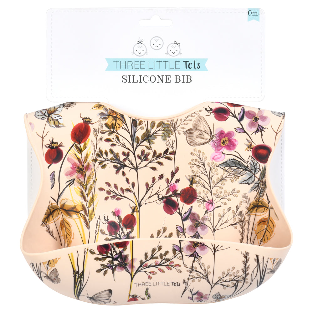 Flower Silicone Bib