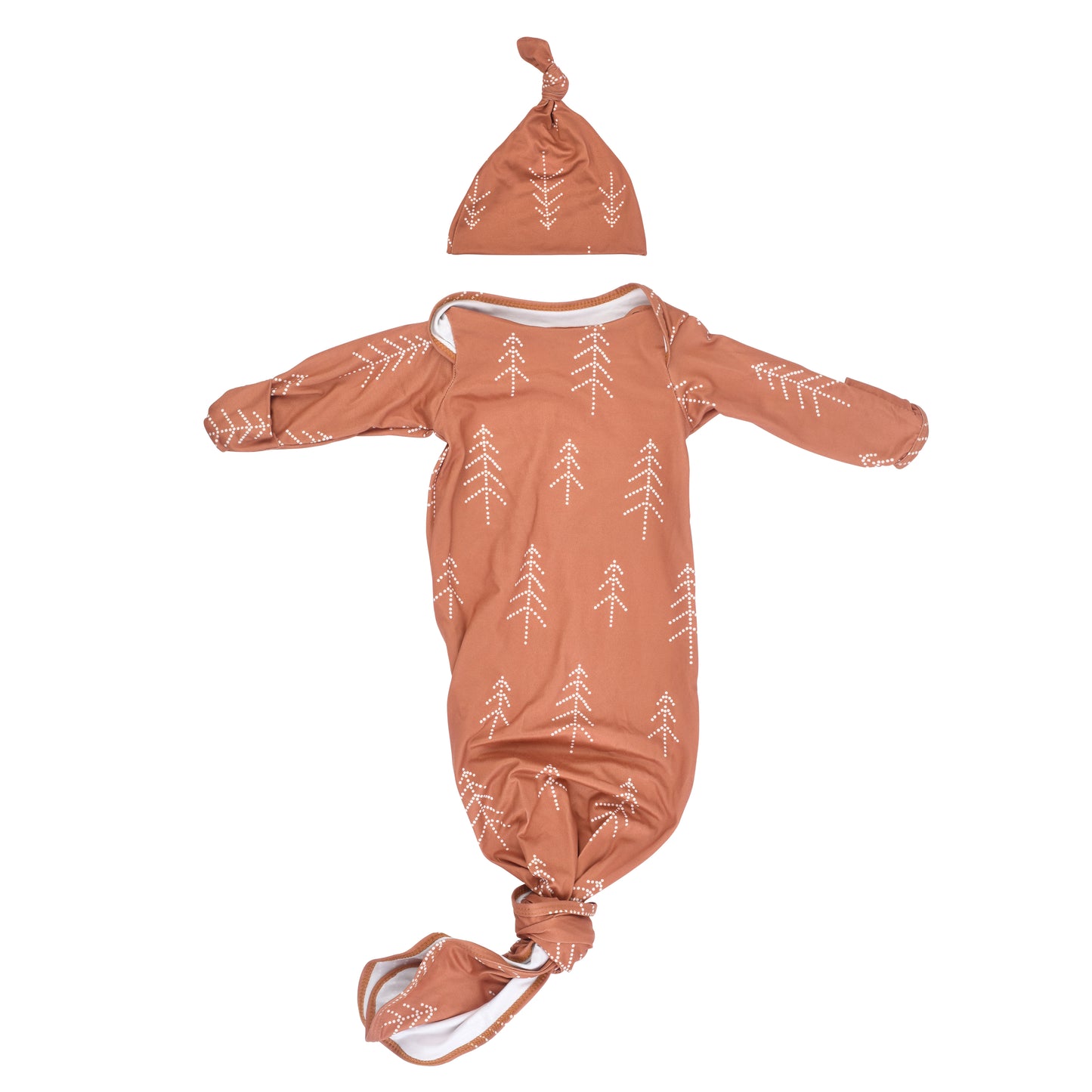 Pine Tree Christmas Knotted Gown