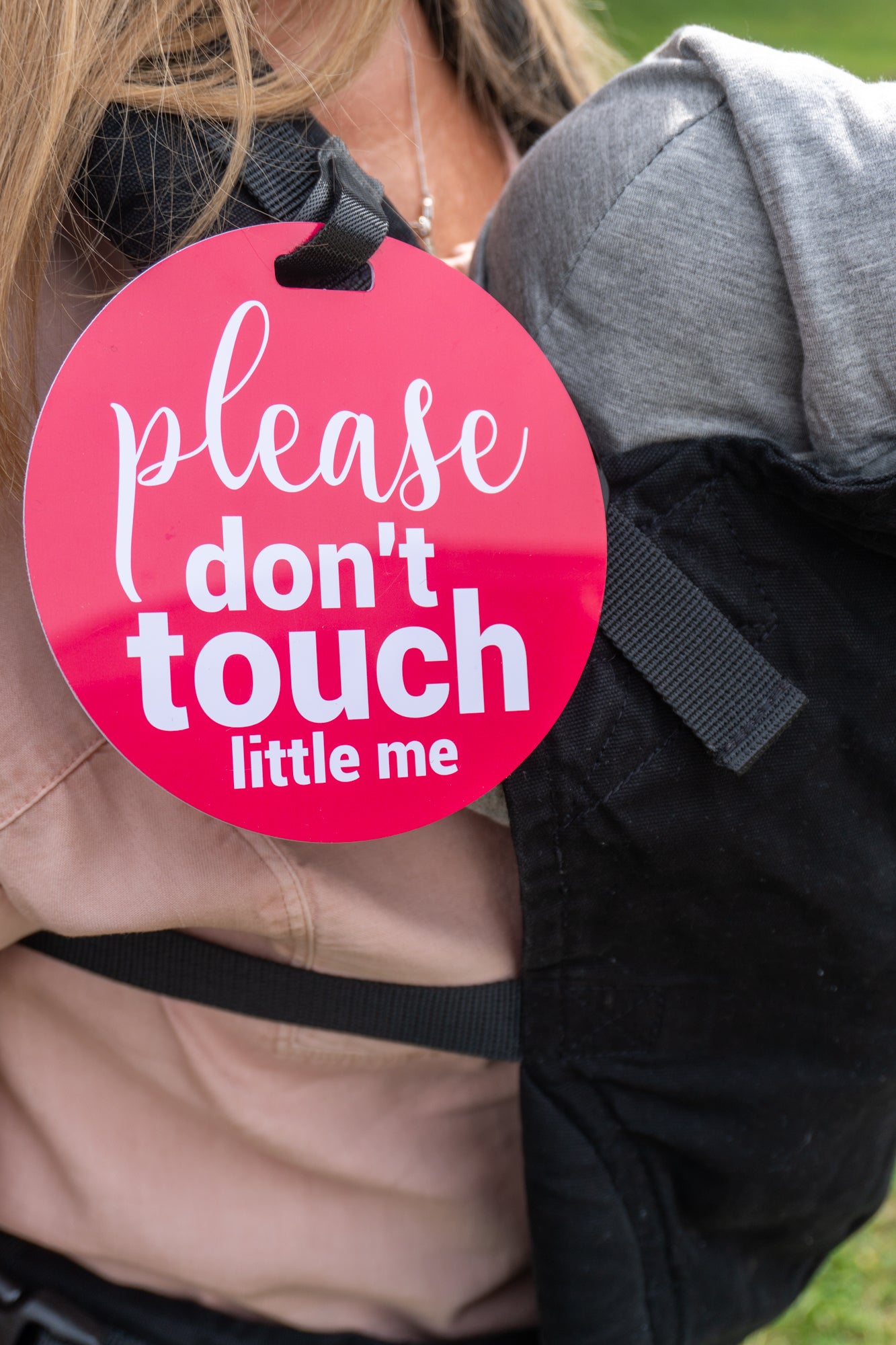 Pink Please Don't Touch Little Me