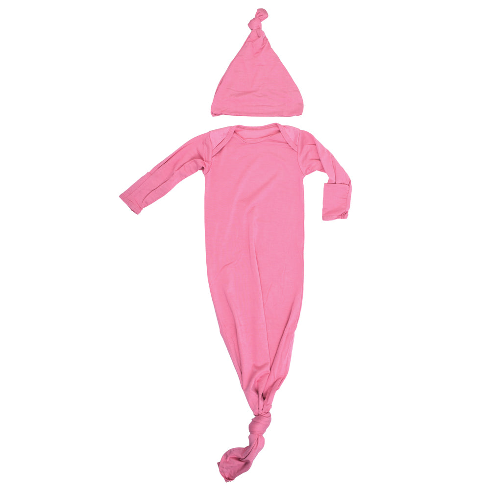Rose Knotted Baby Gown