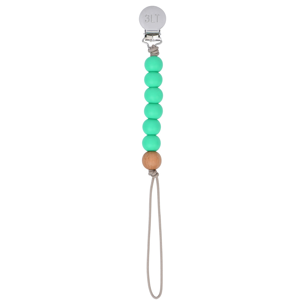 Seafoam Green Pacifier Clip