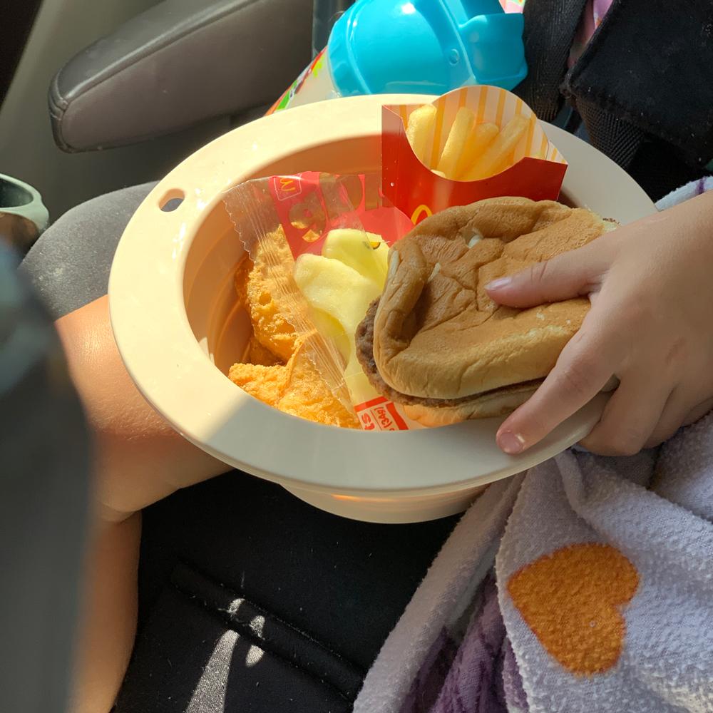Sugar Cookie Collapsible Bowl for Travel or Home