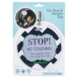Stop No Touching Boy Tag