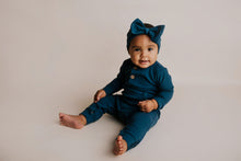 Load image into Gallery viewer, Baby Ribbed Playsuit with pockets with Bow