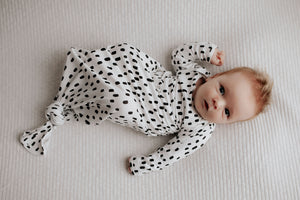 Dot Knotted Gown