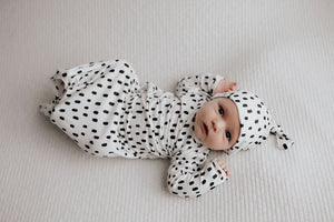Dot Knotted Gown