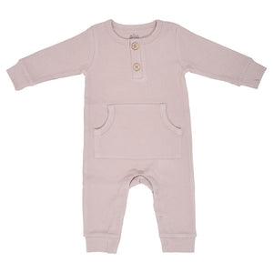 Baby Ribbed Playsuit with pockets